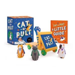 Cat-a-Pult Game Set with Colorful Figures
